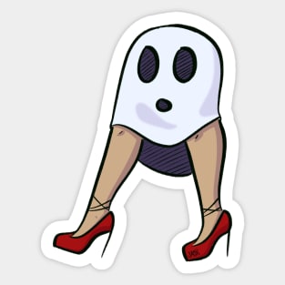 ghost legs Sticker